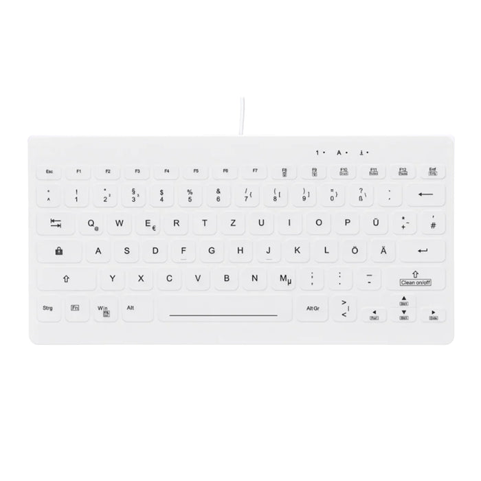 EAN 7061117684333 - Contour Design Active Key AK-C4112 teclado Médico USB QWERTZ Alemán Blanco imagen 1