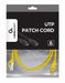EAN 8716309093330 - Gembird PP6U-0.5M cable de red Amarillo 0,5 m Cat6 U/UTP (UTP) imagen 3