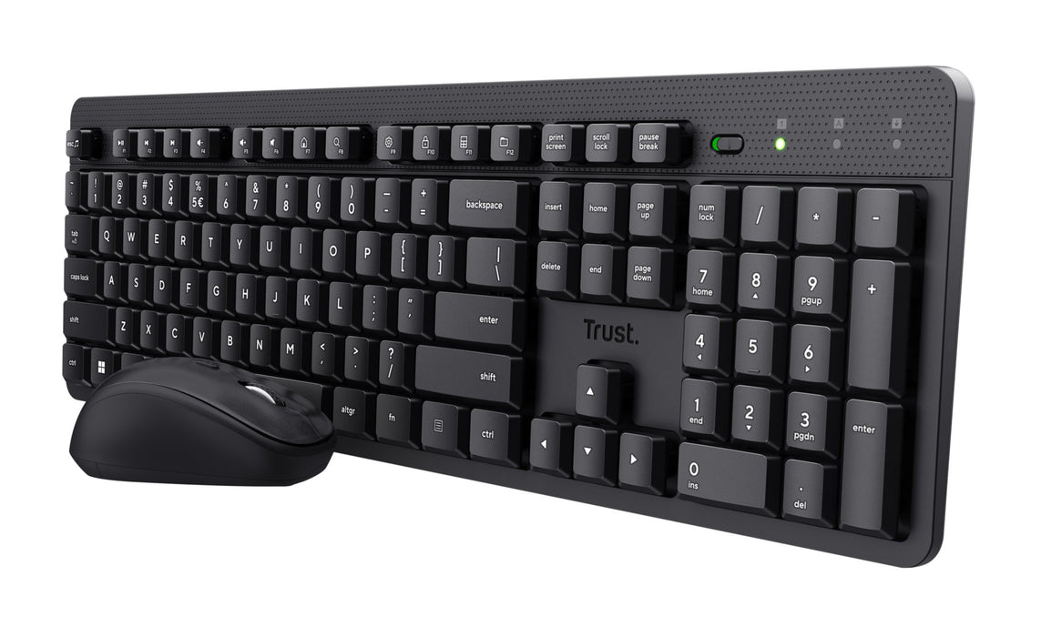 EAN 8713439250213 - Trust Ody II teclado Ratón incluido Oficina RF inalámbrico QWERTZ Alemán Negro imagen 1