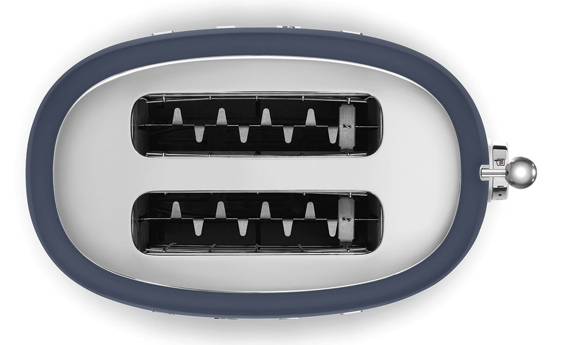 EAN 8017709347819 - Smeg TSF01NBEU tostadora 6 2 rebanada(s) 950 W Azul, Cromo imagen 7