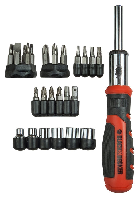 EAN 3253560621308 - Black & Decker BDHT0-62130 destornillador manual Destornillador múltiple Destornillador de trinquete imagen 1