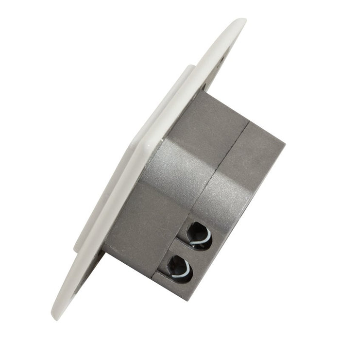 EAN 4052792040234 - LogiLink NP0124 toma de corriente 2 x RJ-45 Metálico, Blanco imagen 6