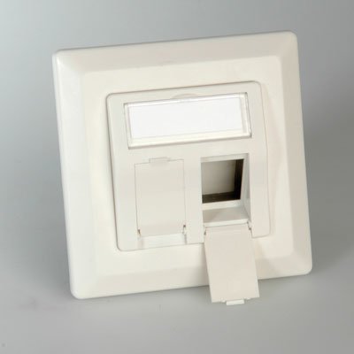 EAN 7611990186198 - ROLINE Flush Mount Wall Oulet for Keystones, 2-port imagen 2