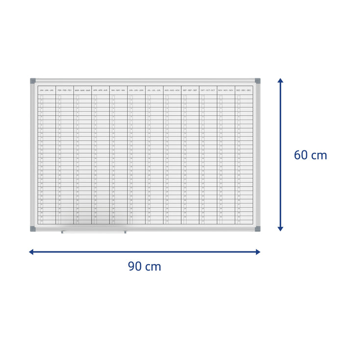 EAN 4002390079358 - MAUL 6466384 planificador de pared Blanco Plurilingüe imagen 5