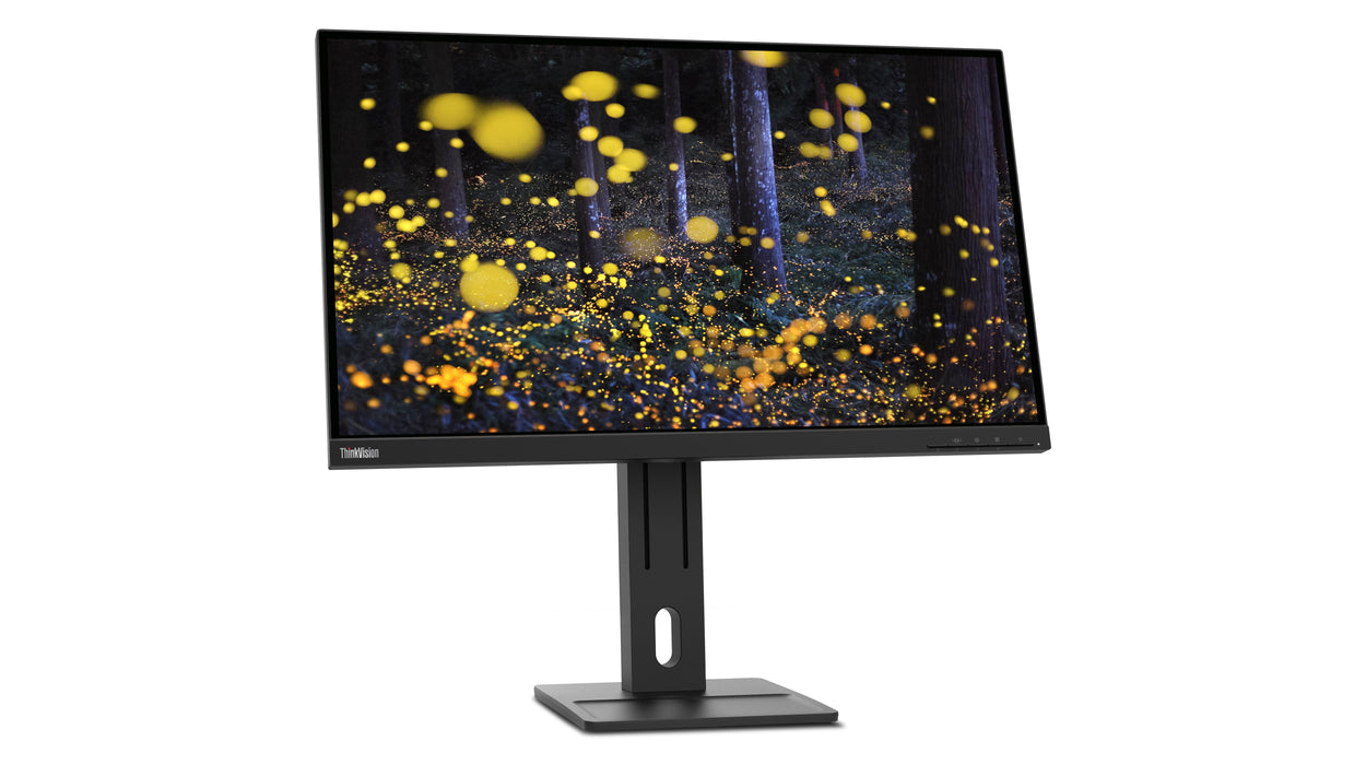 EAN 0195713989848 - Lenovo ThinkVision E27q-20 pantalla para PC 68,6 cm (27") 2560 x 1440 Pixeles Quad HD LED Negro imagen 3