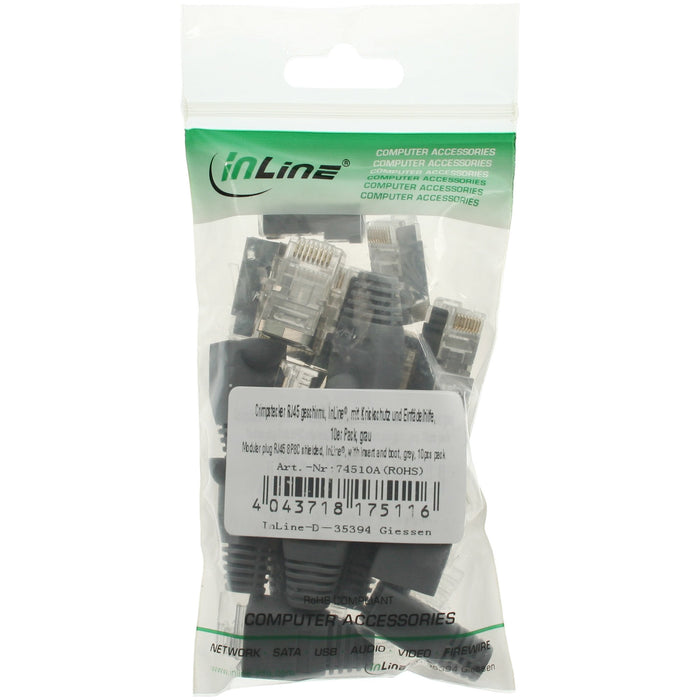 EAN 4043718175116 - InLine 74510A conector Gris imagen 2