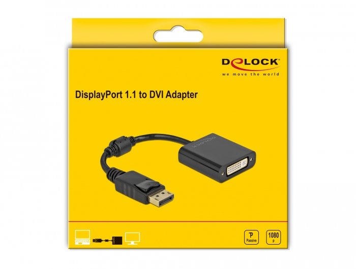 EAN 4043619610082 - DeLOCK 61008 adaptador de cable de vídeo 0,15 m DVI-D imagen 2