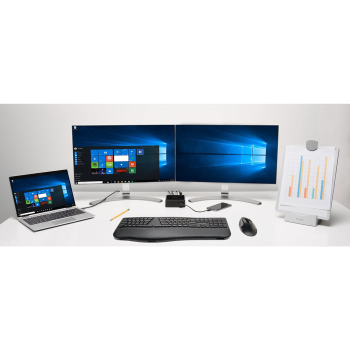 EAN 5028252602655 - Kensington Pro Fit Ergo teclado Universal Bluetooth QWERTZ Alemán Negro imagen 5