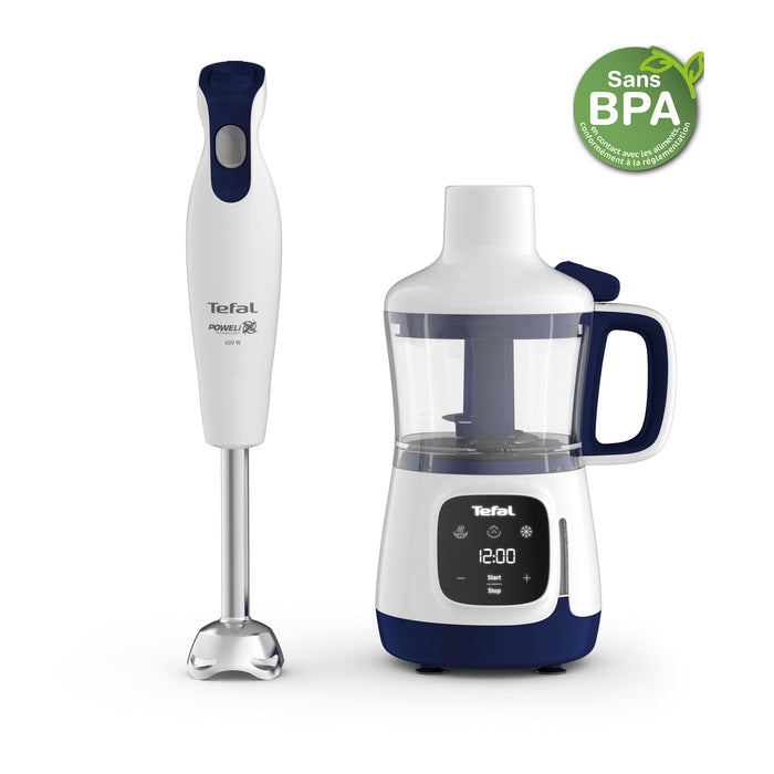 EAN 3016667247594 - Tefal Yummy Gourmet HB55W4 0,8 L Batidora de vaso 600 W Blanco imagen 2
