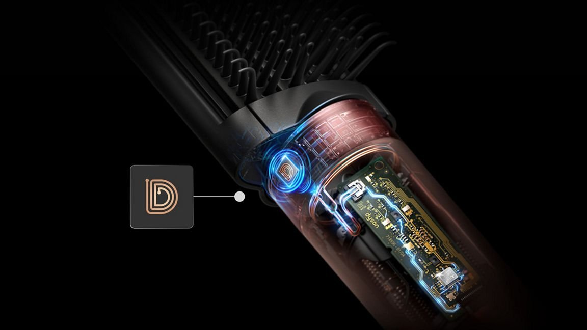 EAN 5025155127179 - Dyson Airwrap Co-anda 2x Straight + Wavy Herramienta de peinado con múltiples accesorios Airflow Oro, Roj imagen 5