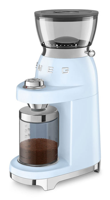 EAN 8017709355289 - Smeg CGF03PBEU molinillo de café 150 W Azul imagen 8