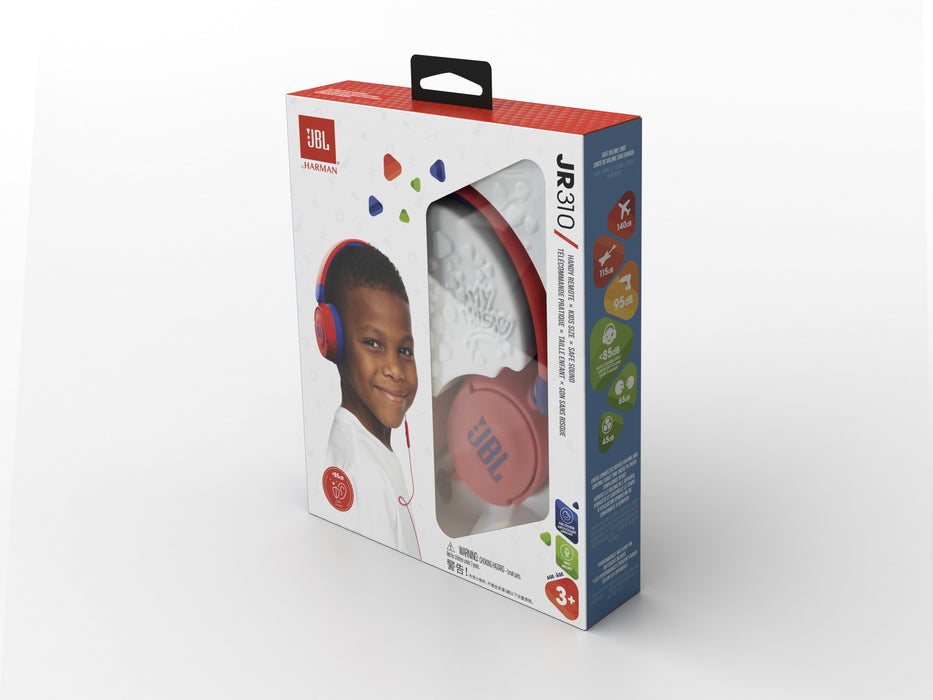 EAN 6925281976919 - JBL JR310 Auriculares Alámbrico Diadema Música Rojo imagen 6