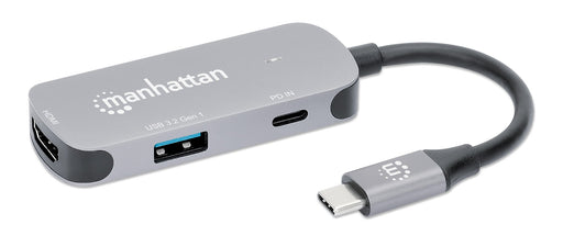 EAN 0766623190299 - Manhattan 190299 base para portátil y replicador de puertos Alámbrico USB 3.2 Gen 1 (3.1 Gen 1) Type-C Pl imagen 1