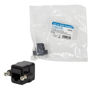 EAN 4052792046151 - LogiLink NP0098 toma de corriente 2 x RJ-45 Negro imagen 6