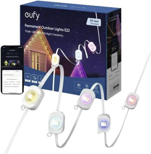 EAN 0194644202606 - Eufy Permanent Outdoor Light, 15m Cadena de luces decorativa imagen 1