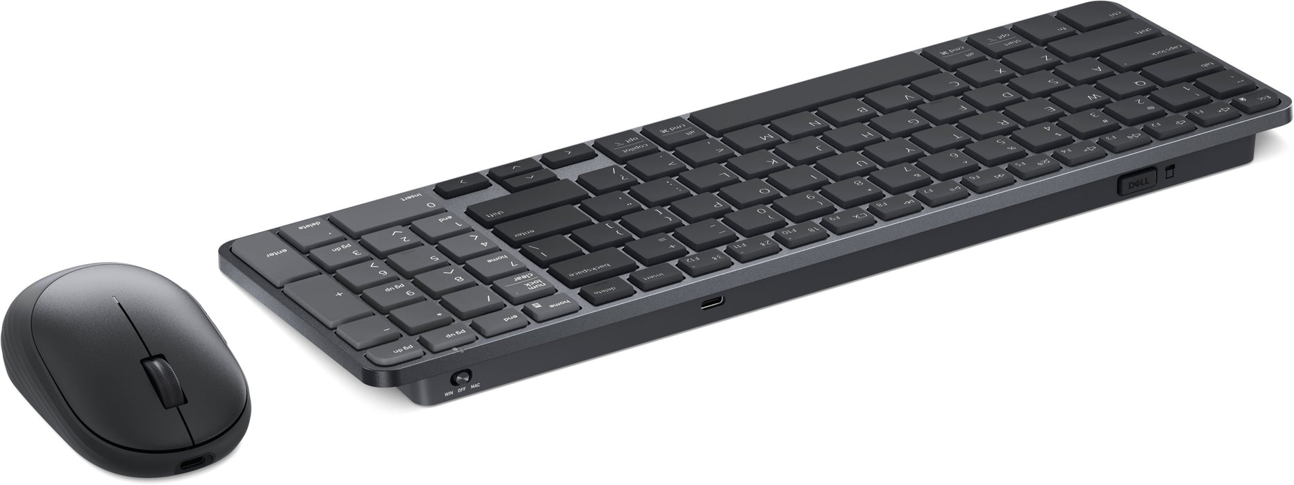 EAN 5397321042037 - DELL Pro 7 KM746 teclado Ratón incluido Universal RF Wireless + Bluetooth QWERTZ Alemán Grafito imagen 3