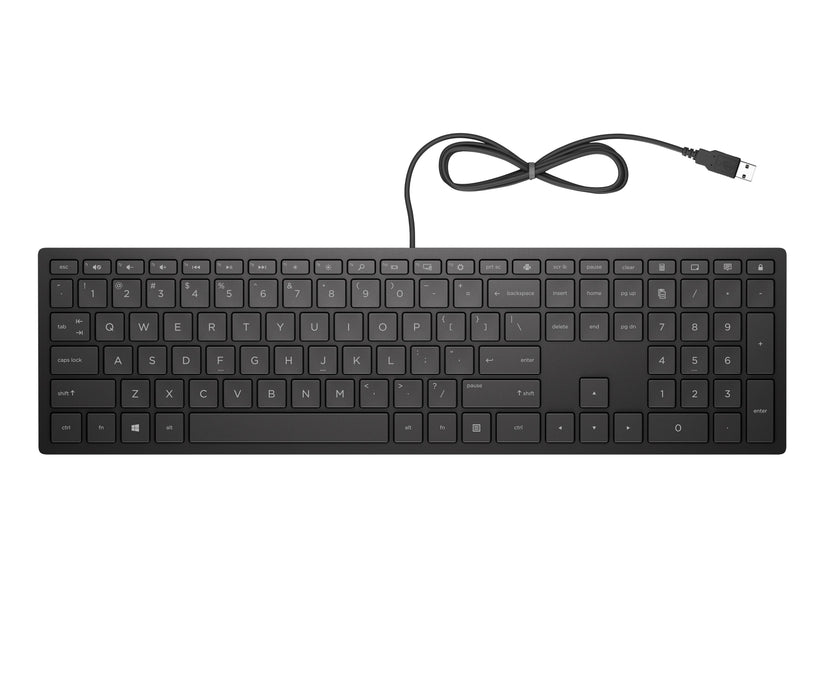 EAN 0192545457538 - HP Pavilion Wired Keyboard 300 teclado Oficina USB Negro imagen 1
