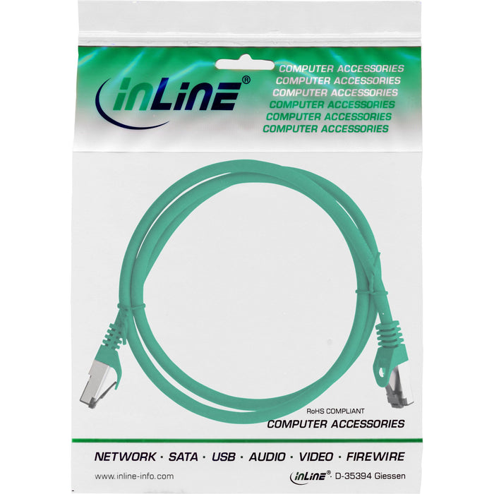 EAN 4043718287659 - InLine 78814G cable de red Verde 1,5 m Cat8.1 S/FTP (S-STP) imagen 3