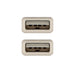 EAN 8433281000490 - Nanocable 10.01.0302 cable USB USB 2.0 1 m USB A Beige imagen 3