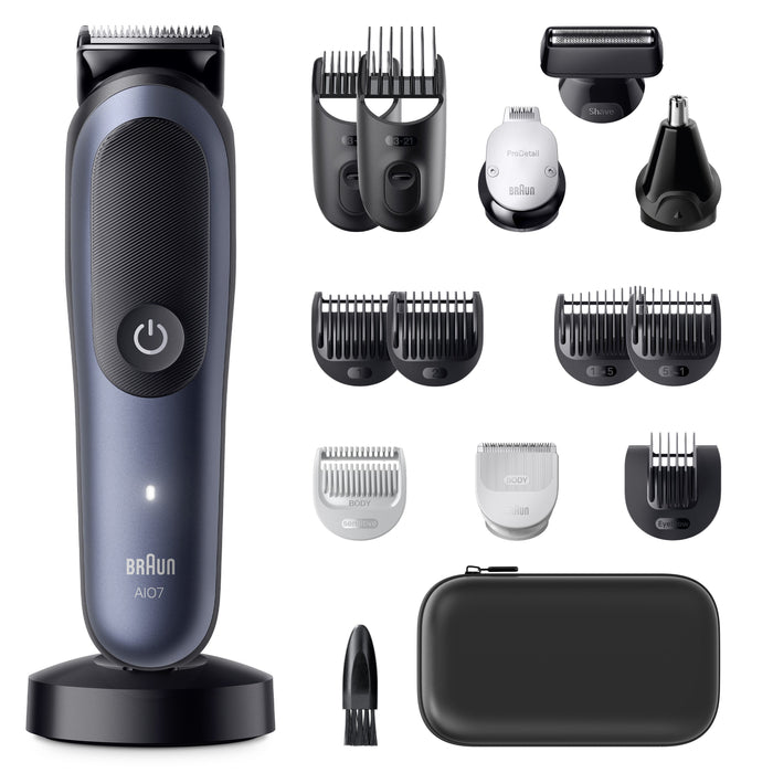 EAN 8700216429023 - Braun 80789909 cortadora de pelo y maquinilla Azul oscuro 21 Ión de litio imagen 3