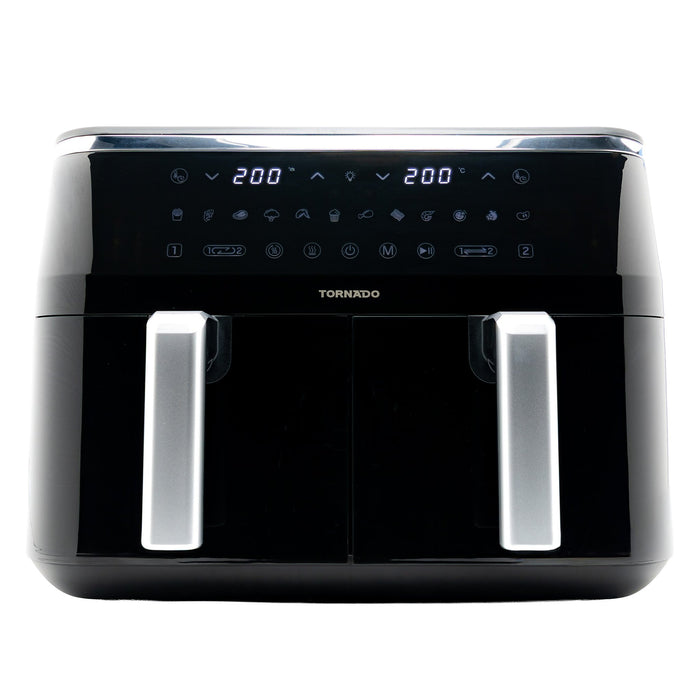 EAN 6221127476057 - TORNADO TAFT-1000-GS freidora Doble 9 L Independiente 3100 W Freidora de aire caliente Negro imagen 7