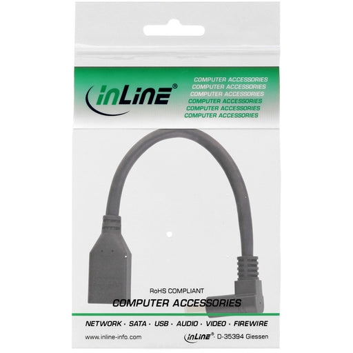 EAN 4043718292790 - InLine 17159U cable DisplayPort 0,15 m Negro imagen 2