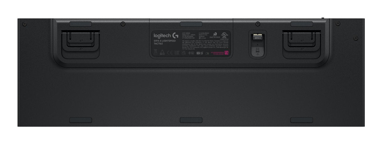 EAN 5099206121782 - Logitech G G915 X LIGHTSPEED teclado Juego USB + RF Wireless + Bluetooth QWERTY Italiano Negro imagen 5