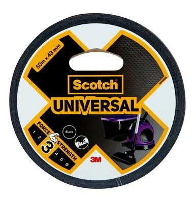 EAN 4054596696808 - 3M Universal 50 m Negro imagen 2