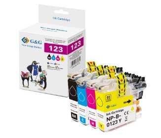 EAN 6941784789832 - G&G NP-B-0123BKCMY cartucho de tinta 4 pieza(s) Compatible Negro, Amarillo, Cian, Magenta imagen 2