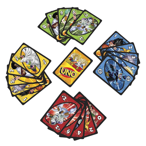 EAN 0194735049851 - Games HGJ78 juego de tablero UNO Dragonball Z Juego De Cartas Perder las cartas imagen 2