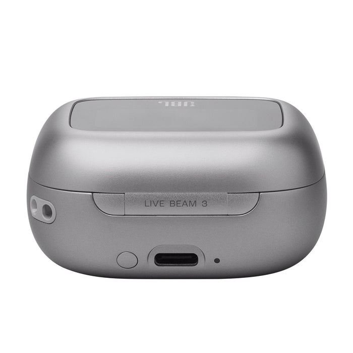 EAN 1200130011641 - JBL Live Beam 3 Auriculares Inalámbrico Dentro de oído Llamadas/Música/Deporte/Uso diario Bluetooth Plata imagen 9