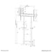 EAN 8717371449742 - Neomounts WL55-875WH1 soporte para TV 2,54 m (100") Blanco imagen 20