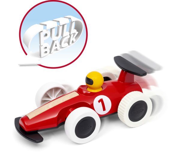 EAN 7312350303087 - BRIO Large Pull Back Race Car imagen 7