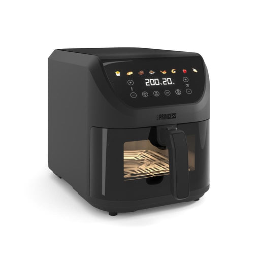 EAN 8711387999796 - Princess 182476 Sencillo 8 L Independiente 2000 W Freidora de aire caliente Negro imagen 2