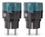 EAN 5999097996264 - Entac ES-2S-RC-44 adaptador de enchufe eléctrico Verde, Negro imagen 3