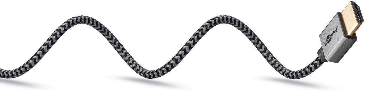 EAN 4040849757532 - Goobay 75753 cable HDMI 2 m HDMI tipo A (Estándar) Gris imagen 8