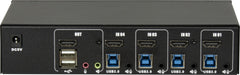 EAN 4260455649599 - Inter-Tech AS-41HUS interruptor KVM Negro imagen 2