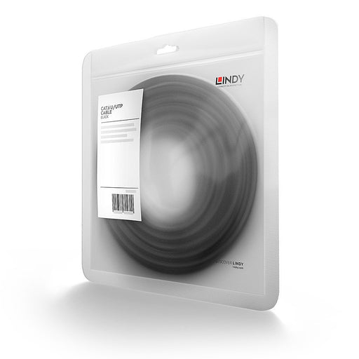 EAN 4002888480857 - Lindy 48085 cable de red Negro 30 m Cat6 U/UTP (UTP) imagen 2