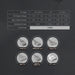 EAN 8435693113560 - Mars Gaming MPB1200PSIW unidad de fuente de alimentación 1200 W Blanco imagen 10