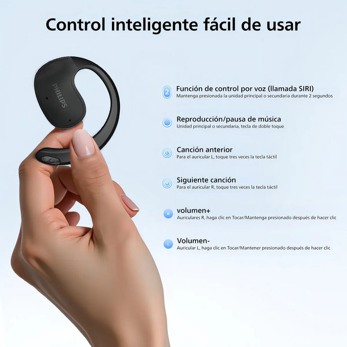 Auriculares Philips Tat2708 Bluetooth 5.3 True Wireless