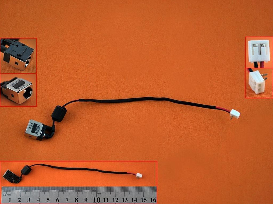 Conector Dc Jack Con Cable Para Portátil Toshiba Satellite Nb500 Nb505 Pj581