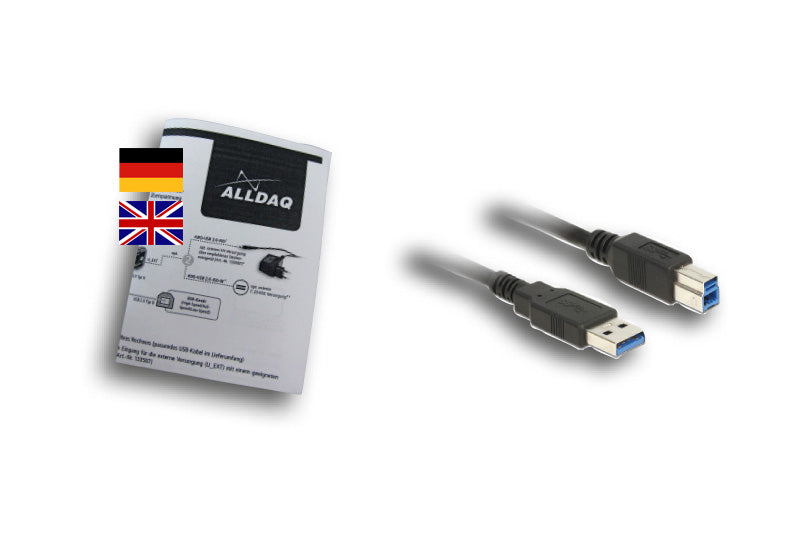 Alldaq Adq-Usb 3.0-Iso-W / Usb 3.0 Superspeed-Isolator Bis 1kv, Ext. Versorgung: 10..36vdc
