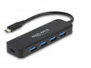EAN 4043619641703 - DeLOCK 64170 hub de interfaz USB 3.2 Gen 1 (3.1 Gen 1) Type-C 5000 Mbit/s Negro imagen 1