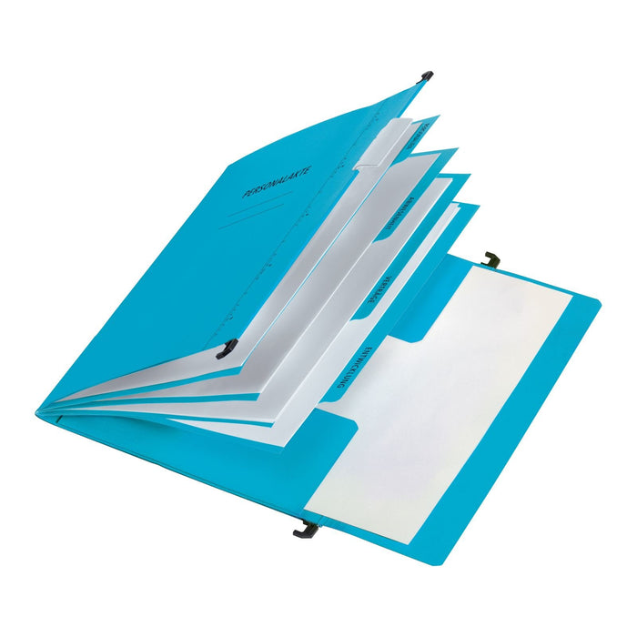 EAN 4013951012417 - Pagna 44105-02 archivador colgante A4 Cartón Azul 10 pieza(s) imagen 2