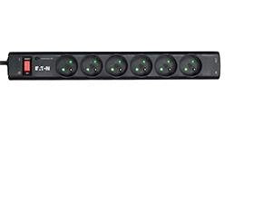 EAN 3553340667305 - Eaton PS6TF limitador de tensión Negro, Blanco 6 salidas AC 220 - 250 V 1 m imagen 1