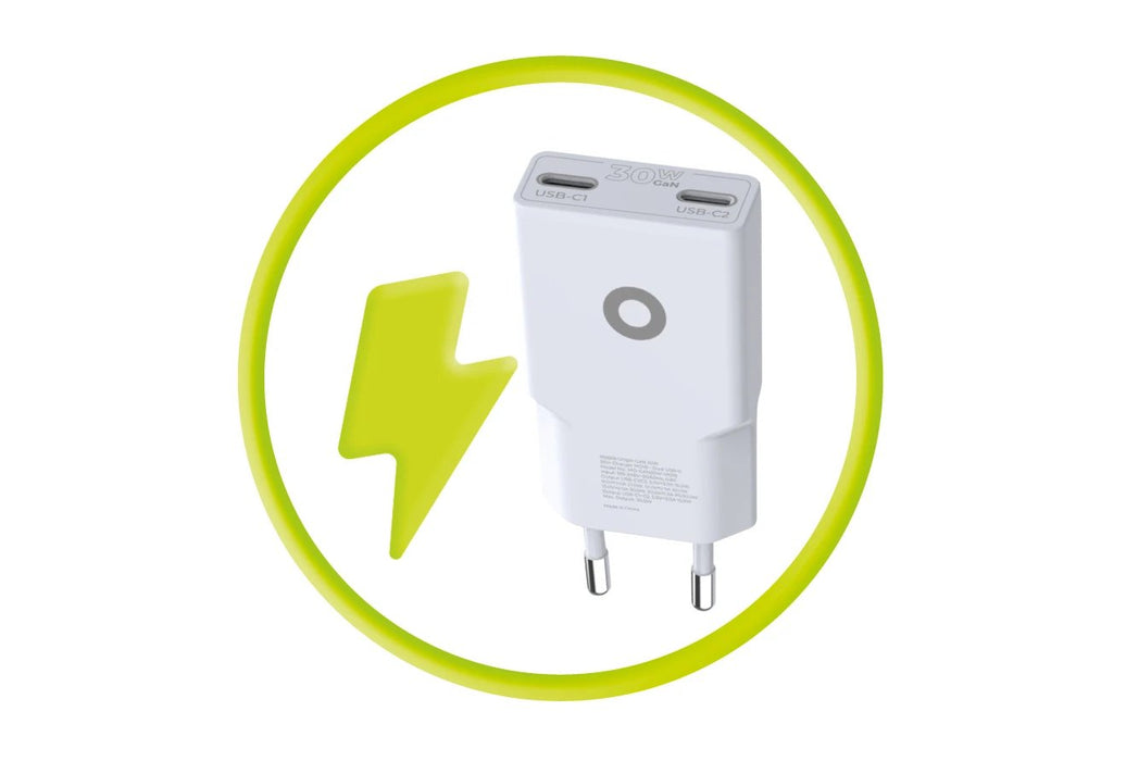 EAN 8594215993650 - Mobile Origin MO-GAN30W-MO18 cargador de dispositivo móvil Universal Blanco Corriente alterna Carga rápid imagen 6