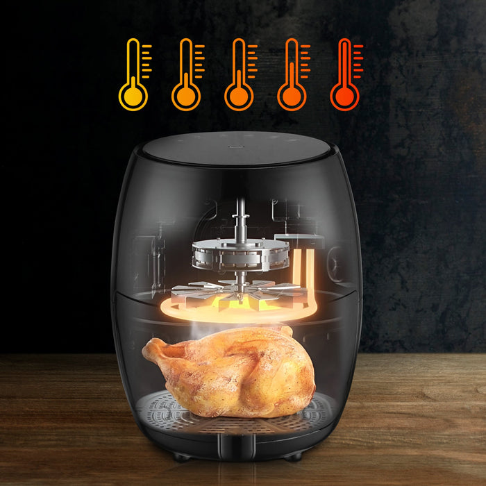 EAN 5906168633218 - Extralink HOME AIR FRYER 2L EU SJ-200 freidora Sencillo Independiente 1000 W Freidora de aire caliente Ne imagen 12