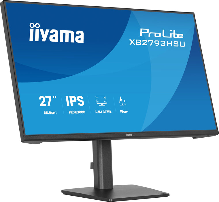 EAN 4948570126705 - iiyama ProLite XB2793HSU-B1 pantalla para PC 68,6 cm (27") 1920 x 1080 Pixeles Full HD LED Negro imagen 5