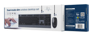 EAN 8716309136891 - Gembird KBS-WPS-02 teclado Ratón incluido Hogar / Oficina RF Wireless + Bluetooth QWERTY Internacional de imagen 8