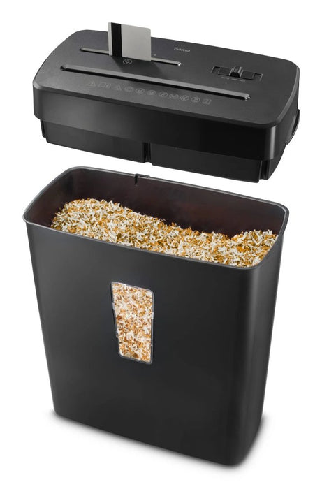 EAN 4007249505873 - Hama Prime M50CD-B triturador de papel Microcorte 68 dB 22 cm Negro imagen 5